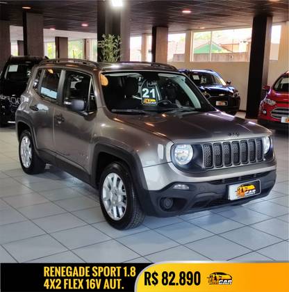 JEEP RENEGADE 1.8 16V FLEX SPORT 4P AUTOMÁTICO